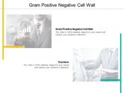 Gram positive negative cell wall ppt powerpoint presentation model background image cpb