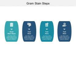 Gram stain steps ppt powerpoint presentation icon samples cpb