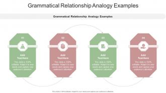 Grammatical Relationship Analogy Examples In Powerpoint And Google Slides Cpb