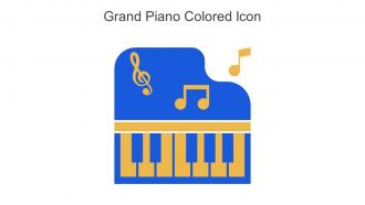 Grand Piano Colored Icon In Powerpoint Pptx Png And Editable Eps Format
