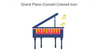 Grand Piano Concert Colored Icon In Powerpoint Pptx Png And Editable Eps Format