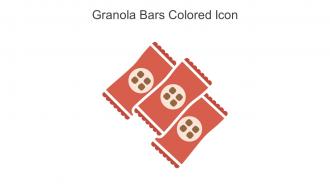 Granola Bars Colored Icon In Powerpoint Pptx Png And Editable Eps Format