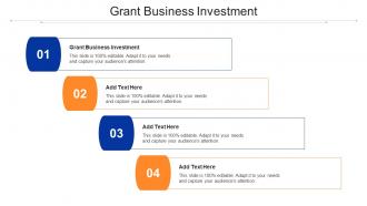 Grant Business Investment Ppt Powerpoint Presentation File Introduction Cpb