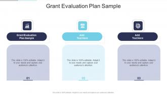 Grant Evaluation Plan Sample In Powerpoint And Google Slides Cpb