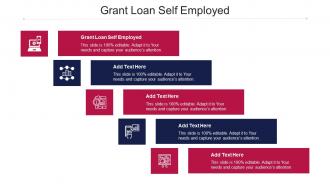 Grant Loan Self Employed Ppt Powerpoint Presentation Inspiration Templates Cpb