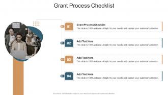 Grant Process Checklist In Powerpoint And Google Slides Cpb