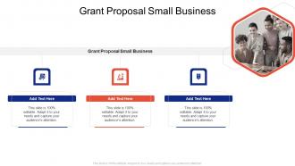 Grant Proposal Small Business In Powerpoint And Google Slides Cpb