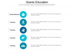 Grants education ppt powerpoint presentation show graphics cpb