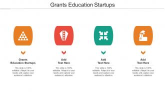 Grants Education Startups Ppt Powerpoint Presentation Show Outline Cpb