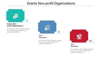Grants Non Profit Organizations Ppt Powerpoint Presentation Pictures Shapes Cpb