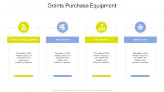 Grants Purchase Equipment In Powerpoint And Google Slides Cpb
