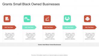 Grants Small Black Owned Businesses In Powerpoint And Google Slides Cpb