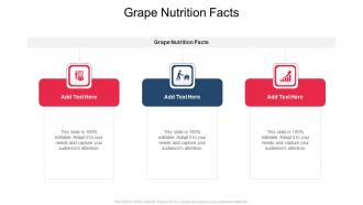 Grape Nutrition Facts In Powerpoint And Google Slides Cpb