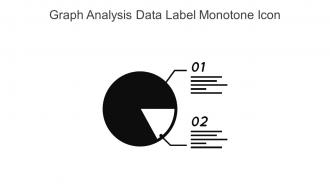 Graph Analysis Data Label Monotone Icon In Powerpoint Pptx Png And Editable Eps Format