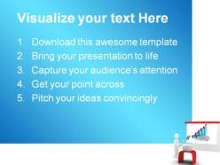 Graph chart business powerpoint templates and powerpoint backgrounds 0511