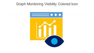 Graph Monitoring Visibility Colored Icon In Powerpoint Pptx Png And Editable Eps Format