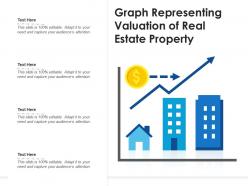 Graph representing valuation of real estate property