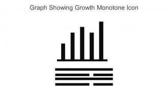 Graph Showing Growth Monotone Icon In Powerpoint Pptx Png And Editable Eps Format