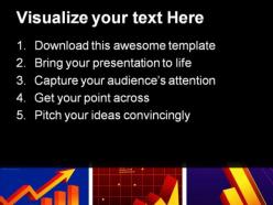 Graph shows profit sales powerpoint templates and powerpoint backgrounds 0711