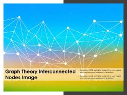 Graph theory interconnected nodes image
