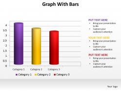 Graph with bars data driven powerpoint diagram templates graphics 712