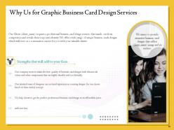 Graphic Business Card Design Proposal Powerpoint Presentation Slides