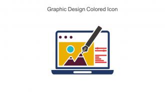 Graphic Design Colored Icon