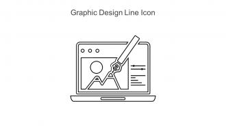 Graphic Design Line Icon