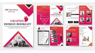 Graphic Design Services Booklet Bifold