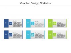 Graphic design statistics ppt powerpoint presentation portfolio deck cpb