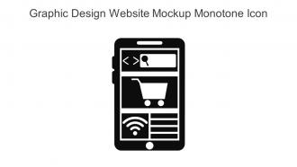 Graphic Design Website Mockup Monotone Icon In Powerpoint Pptx Png And Editable Eps Format