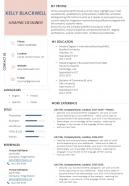 Graphic designer resume sample format