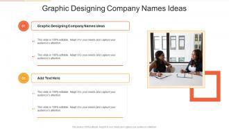 Graphic Designing Company Names Ideas In Powerpoint And Google Slides Cpb