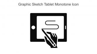 Graphic Sketch Tablet Monotone Icon In Powerpoint Pptx Png And Editable Eps Format
