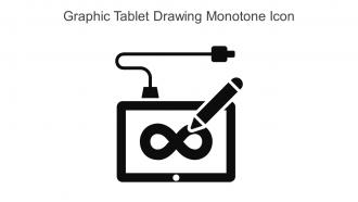 Graphic Tablet Drawing Monotone Icon In Powerpoint Pptx Png And Editable Eps Format