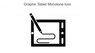 Graphic Tablet Monotone Icon In Powerpoint Pptx Png And Editable Eps Format