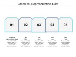 Graphical representation data ppt powerpoint presentation icon shapes cpb