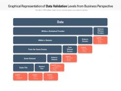 Graphical Representation Of Data Validation Levels From Business Perspective