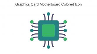 Graphics Card Motherboard Colored Icon In Powerpoint Pptx Png And Editable Eps Format
