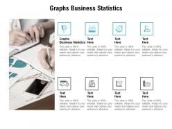 Graphs business statistics ppt powerpoint presentation styles examples cpb