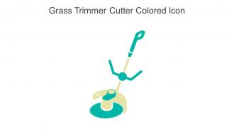 Grass Trimmer Cutter Colored Icon In Powerpoint Pptx Png And Editable Eps Format