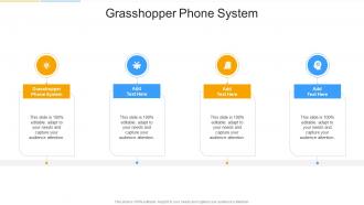 Grasshopper Phone System In Powerpoint And Google Slides Cpb