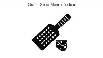 Grater Slicer Monotone Icon In Powerpoint Pptx Png And Editable Eps Format