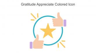 Gratitude Appreciate Colored Icon In Powerpoint Pptx Png And Editable Eps Format