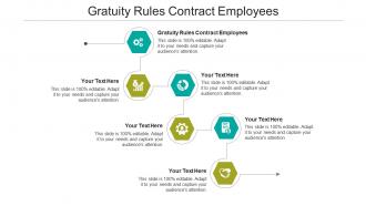Gratuity rules contract employees ppt powerpoint presentation portfolio structure cpb