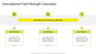 Gravitational Field Strength Calculator In Powerpoint And Google Slides Cpb