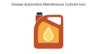 Grease Automotive Maintenance Colored Icon In Powerpoint Pptx Png And Editable Eps Format