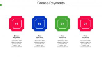 Grease Payments Ppt Powerpoint Presentation Infographics Model Cpb
