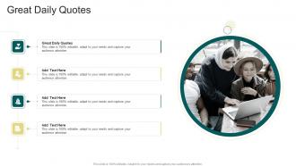 Great Daily Quotes In Powerpoint And Google Slides Cpb