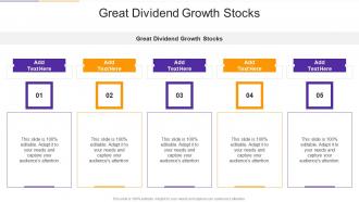 Great Dividend Growth Stocks In Powerpoint And Google Slides Cpb